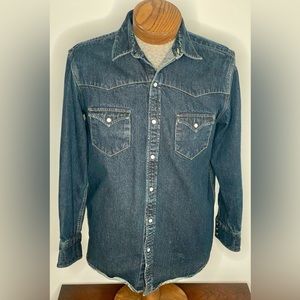 Filson Heavy Weight Denim Shirt (M)